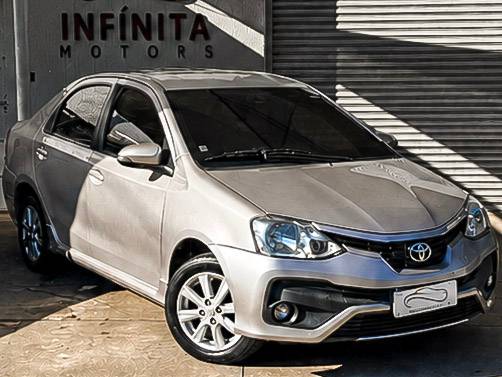 TOYOTA ETIOS 1.5 XLS 16V FLEX 4P AUTOMÁTICO TOYOTA ETIOS 1.5 XLS 16V FLEX 4P AUTOMÁTICO